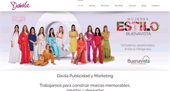 Desktop Screenshot of davilapublicidad.com